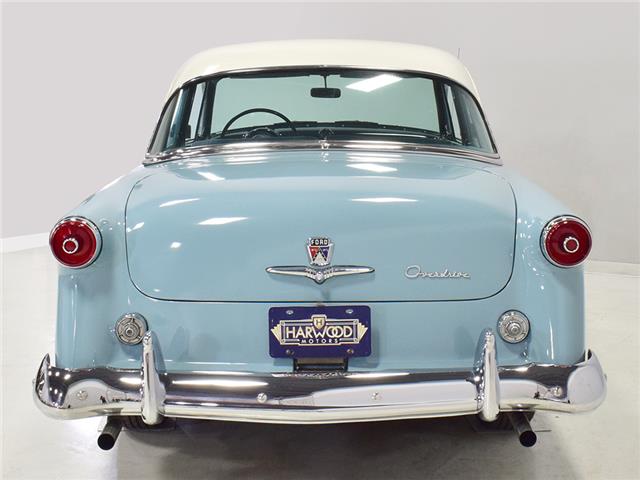 1953 ford customline coupe 7635 miles glacier blue 239 cubic inch v8 3-speed m