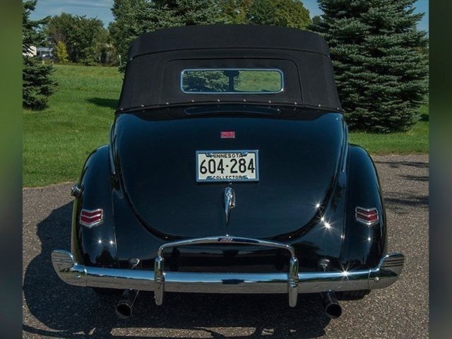 ebony black ford deluxe 2 door convertible with 82,375 miles available now!