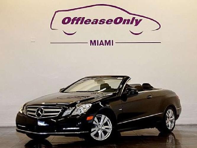 2012 mercedes-benz e-class e350 convertible in miami, fl