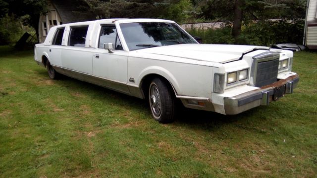 1988 lincoln town car limousine limo original