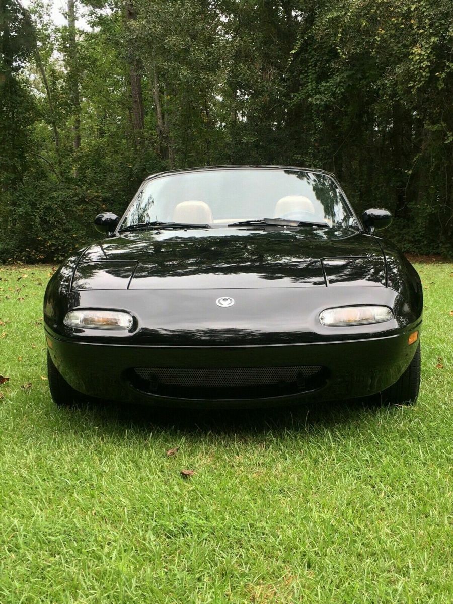 1993 mazda miata convertible black rwd manual