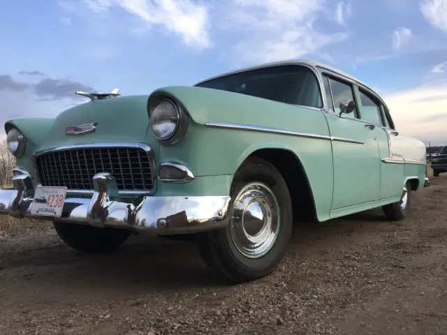 1955 chevy bel air powerglide rare! - one owner! only 42k original miles!