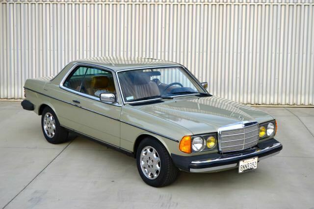 1984 mercedes 300cd turbo diesel 2 door pillar less coupe only 138k miles