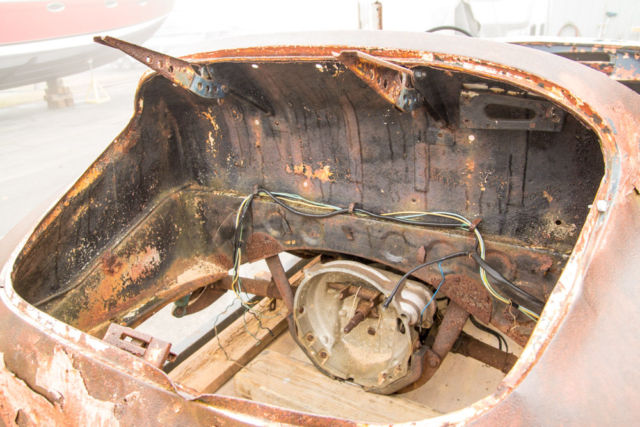 1963 porsche 356 b coupe - total basket case rust bucket project parts car