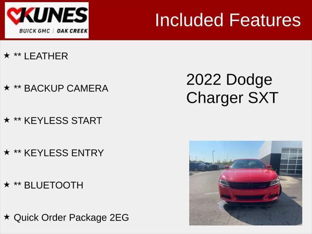 2022 dodge charger sxt