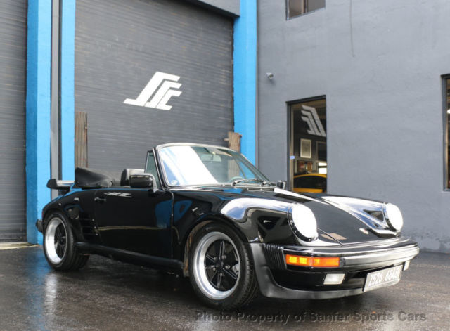 1987 porsche 911 wide body turbo look convertible 5 speed new brakes financing