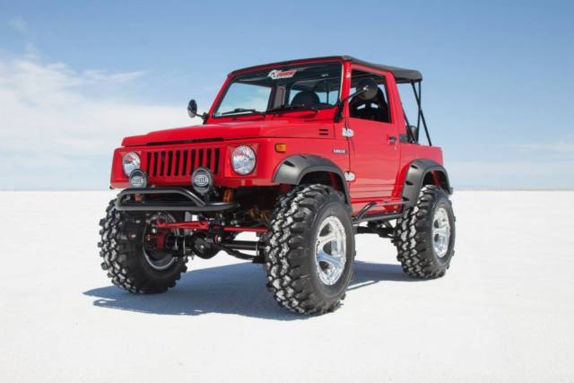 1988 suzuki samurai jx sport utility 2-door "completely custom restored"