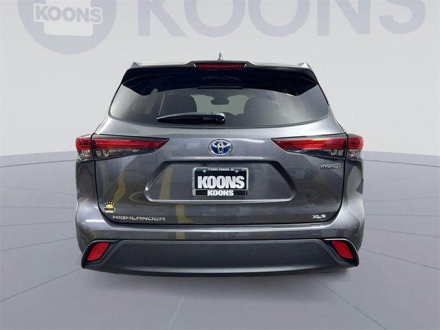 2023 toyota highlander hybrid xle