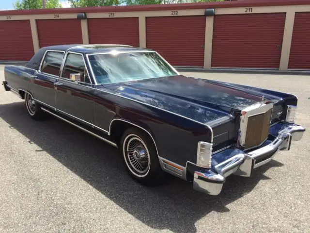 1979 lincoln town car collectors series