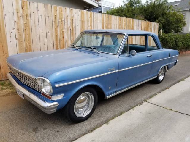 1964 chevy ii nova 2 door post car,100% bone stock and rock solid chevrolet nova