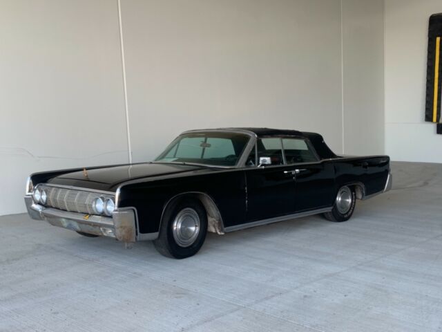 no reserve 1963 lincoln continental convertible sedan rare matching numbers