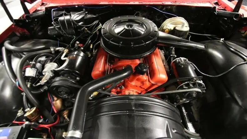 classic vintage chrome wagon chevy nomad 283 v8 auto transmission red