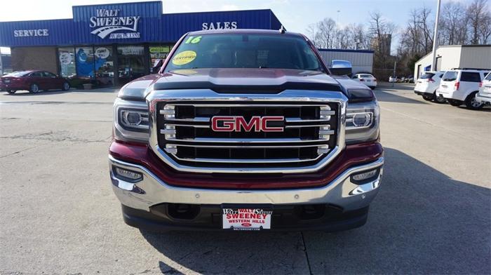 used 2016 gmc sierra 1500 4x4 crew cab slt cincinnati, oh 45238 for sale in cincinnati, ohio