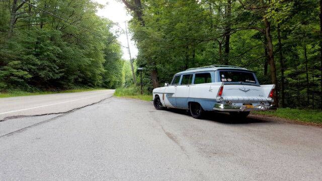 1956 plymouth sport suburban rat rod hot rod with patina