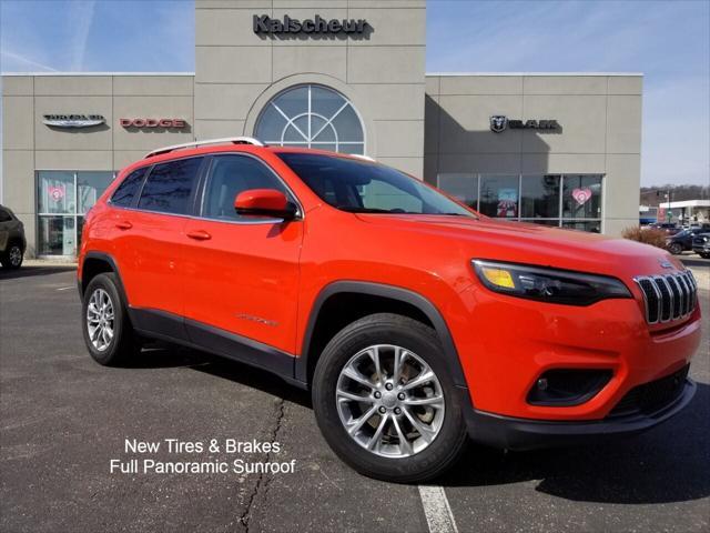 2021 jeep cherokee latitude lux 4x4
