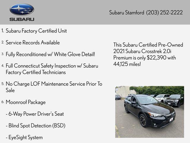 2021 subaru crosstrek premium