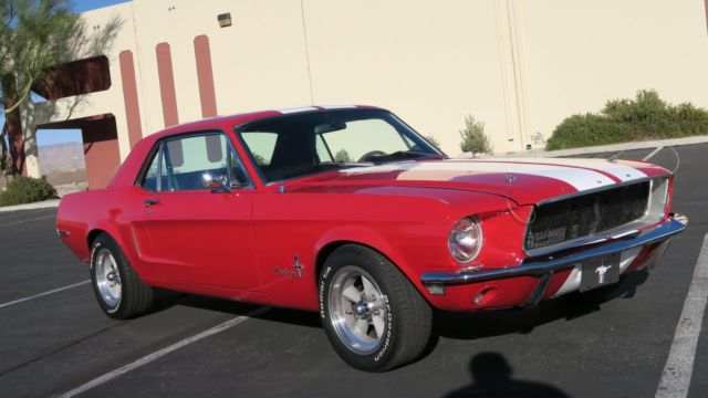 1968 ford mustang 302 v8 c code san jose built, p/s! disc brakes!