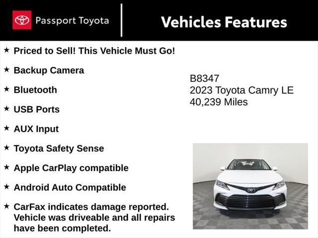 2023 toyota camry le