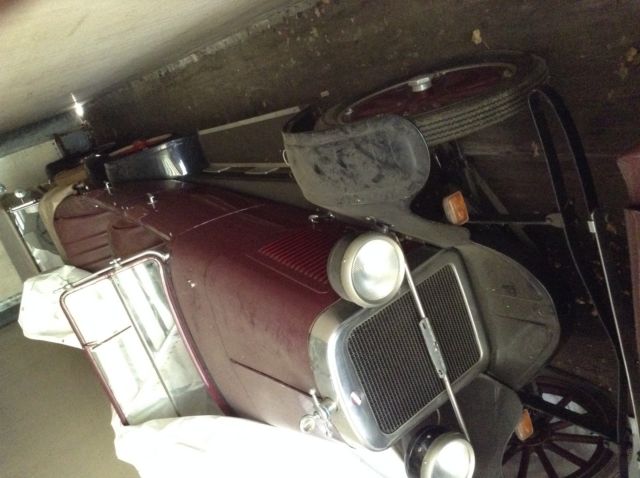 willys overland red bird "1923" - barn find! - original- classic - rare!