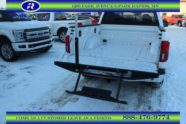 used 2018 ford f150 lariat park rapids, mn 56470 for sale in arago, minnesota