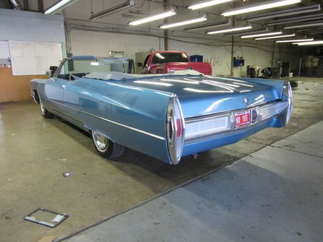 1967 coupe deville convertible extra nice!