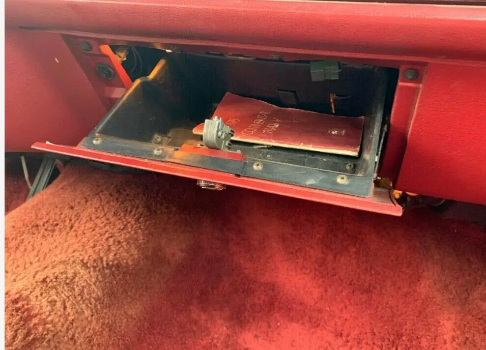 1978 lincoln conninental mark v red rwd automatic carriage top