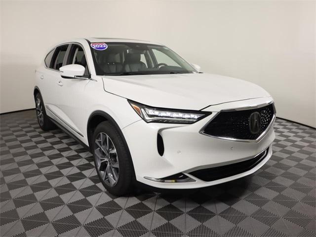 2022 acura mdx technology