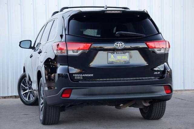 2018 toyota highlander xle