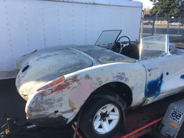 1958 corvette big brake fi project car 58 solid axle c1 vette
