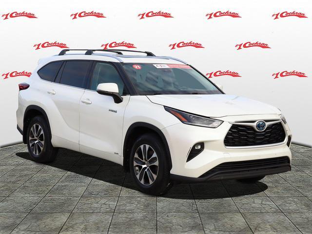 2021 toyota highlander hybrid xle