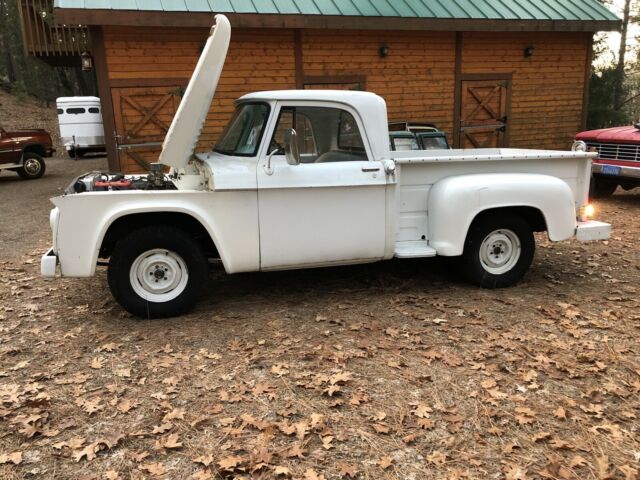 1964 dodge d100 pickup white rwd automatic