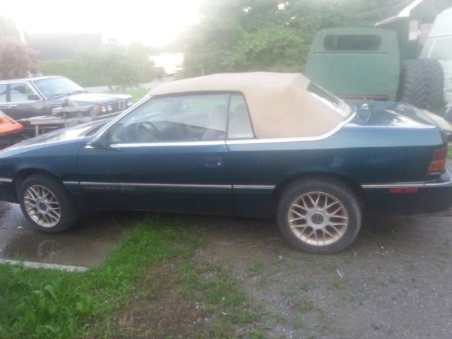 1994 chrysler lebaron gtc convertible ~ beautiful original condition