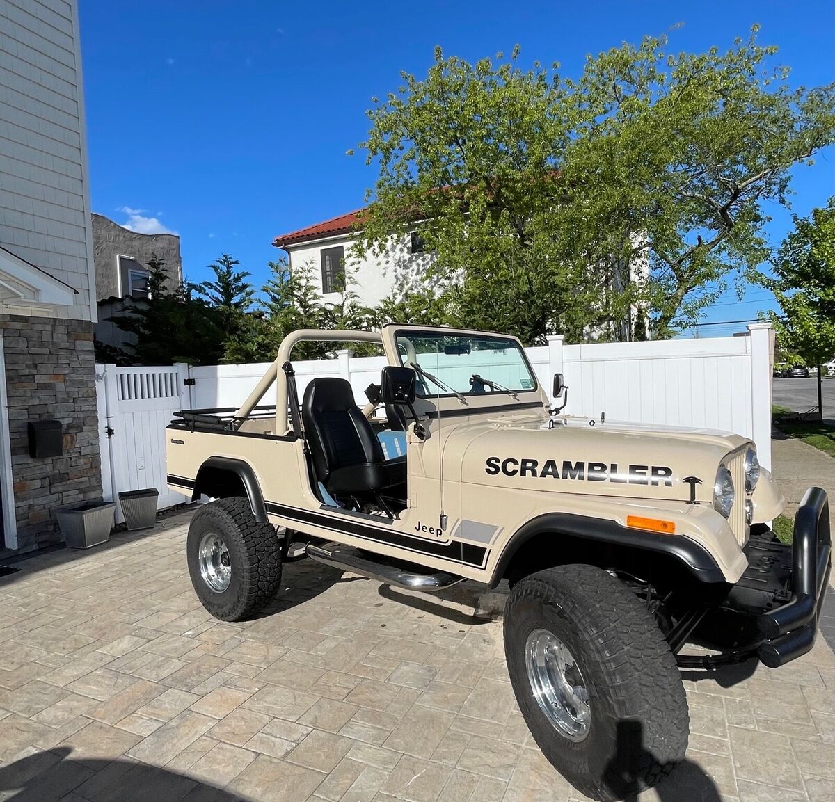 1985 jeep cj suv brown 4wd manual cj8