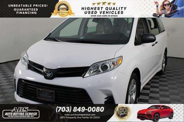 2018 toyota sienna l