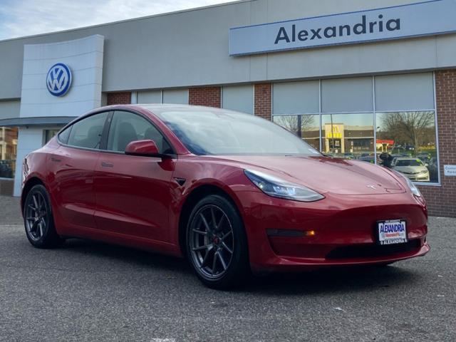 2021 tesla model 3 standard range plus