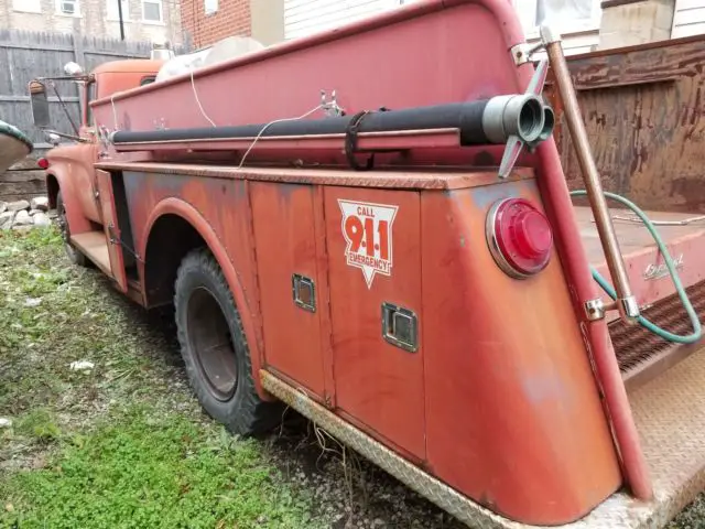 1960 dodge truck fire truck engine power giant mopar 1959