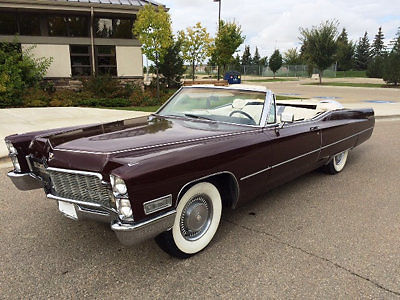 unreserved 1968 cadillac deville convertible rare desirable caddy ragtop wow