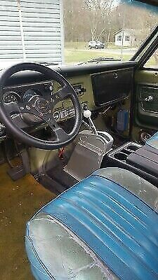 1972 chevrolet short bed pickup pickup green rwd automatic green
