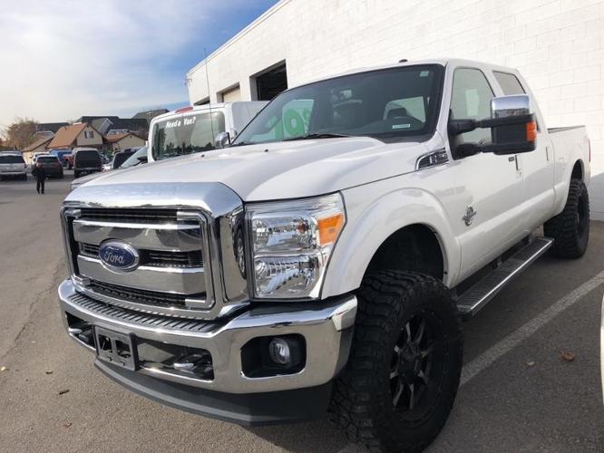 2015 ford f-250 super duty lariat 4x4 lariat 4dr crew cab 6.8 ft. sb pickup for sale in bountiful, utah
