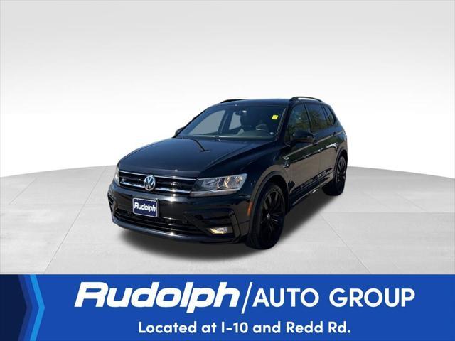 2021 volkswagen tiguan 2.0t se r-line black