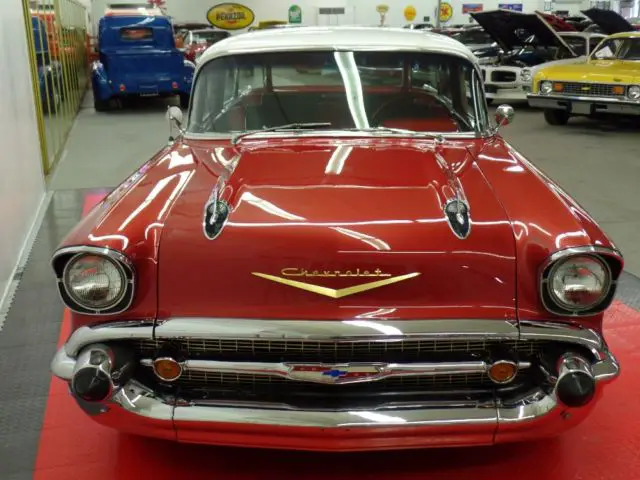1957 chevrolet nomad rust free-restored bel air california-55 56 wagon tri five