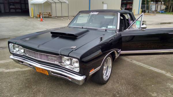 1969 dodge coronet 500 convertible orig 383 4 spd car now 500 ci 5spd & dana