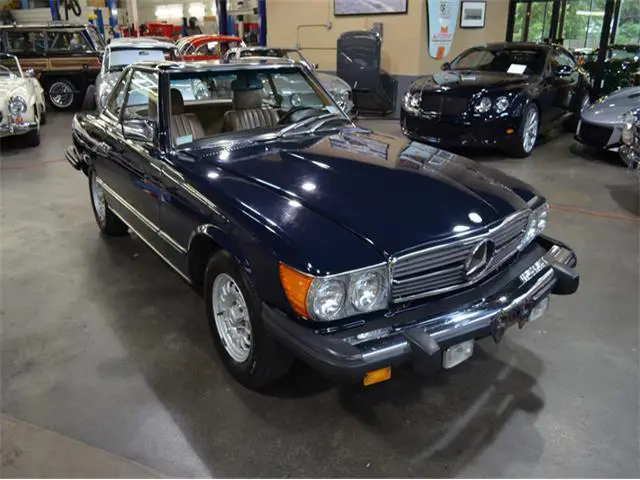 380 sl roadster - only 60,000 miles from new - v8 with 4-speed auto
