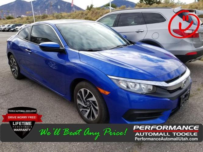 2016 honda civic lx-p lx-p 2dr coupe for sale in erda, utah