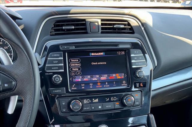 2022 nissan maxima sr xtronic cvt