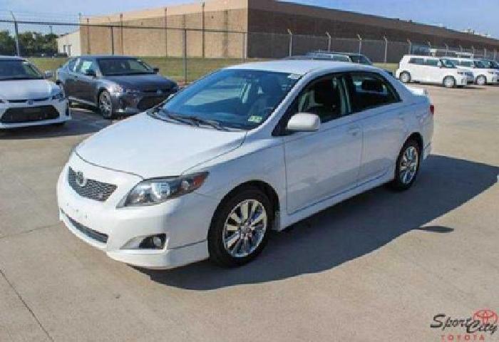 2010 toyota corolla s in dallas, tx