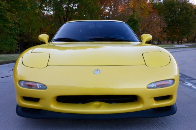 1993 mazda rx7 r1 competition yellow mica