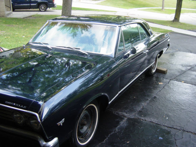 1967 chevrolet chevelle malibu 2dr sport coupe 8-cyl. 283cid/195hp 2bbl l32