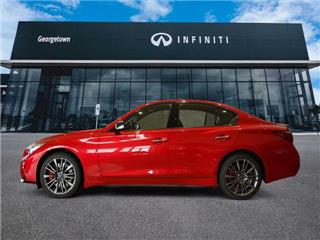 2024 Infiniti Q50 red sport 400