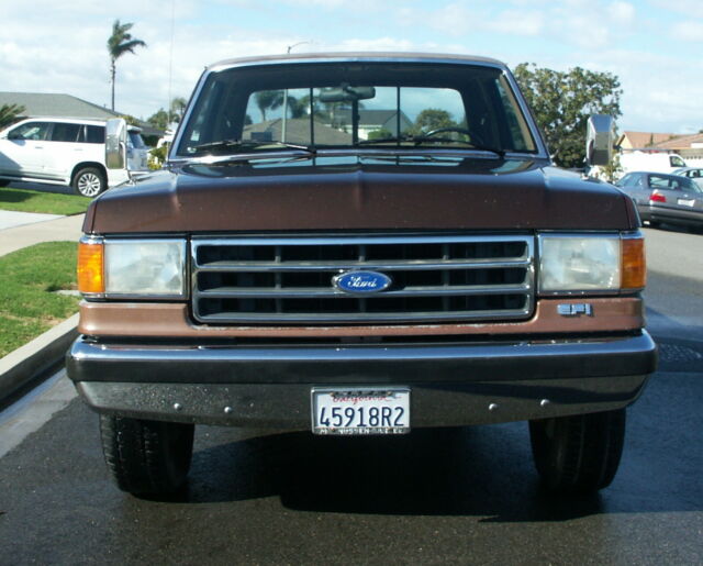 1990 ford f-250 xlt lariat 7.5l-super cab-ca orig.-low 108k miles-5th wheel-rare